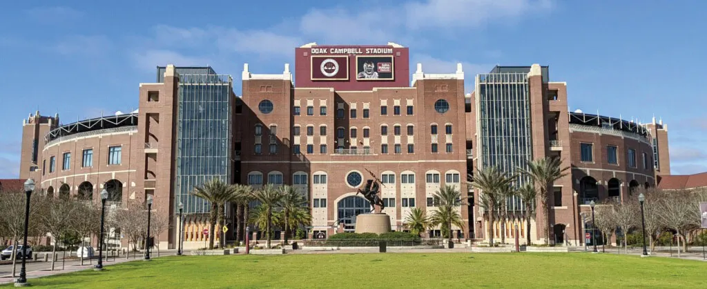 Doak Campbell Stadium at Florida State University in Tallahassee
