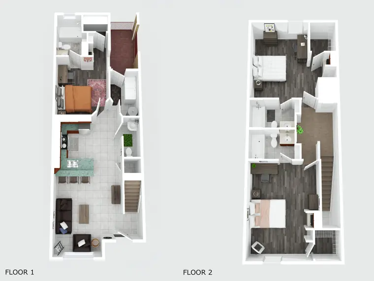 Villa Cristina — 3 BEDROOM URBANA floor plan
